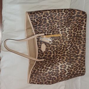 Coach City Tote Animal Print